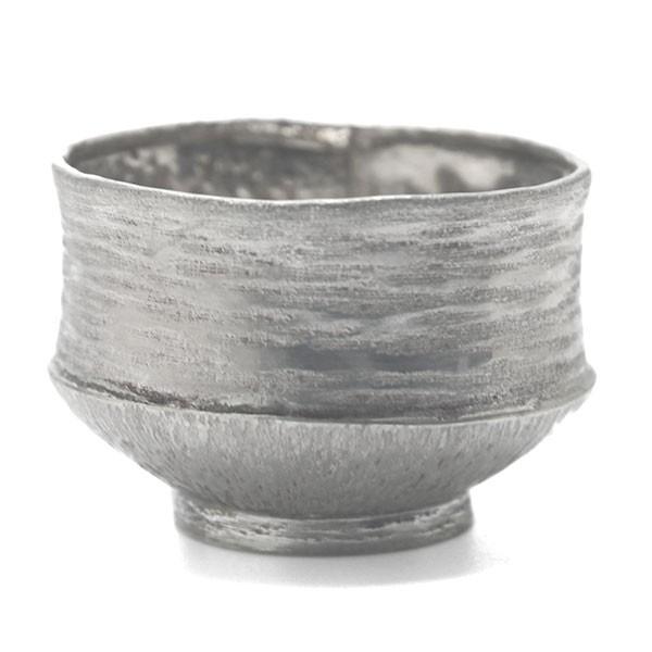 純銀ぐい呑・横線・高谷信雄《盃》