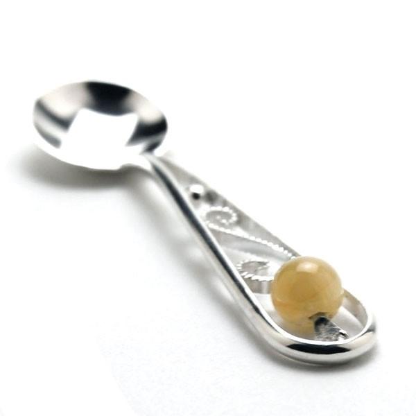 銀唐草ソルトスプーン・アラゴナイト・高谷信雄