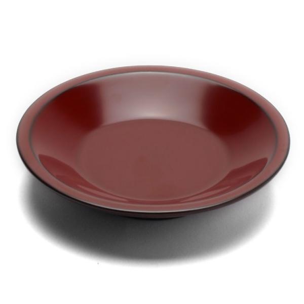 漆器・輪島塗：朱一文字小茶托・奥田志郎《茶托》