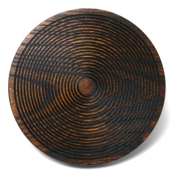 拭漆土瓶敷・大・奥田志郎