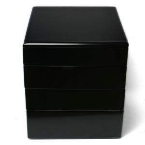 お屠蘇セット 屠蘇器 漆器 本漆 黒 扇面 七ツ揃 屠蘇器（桐箱入