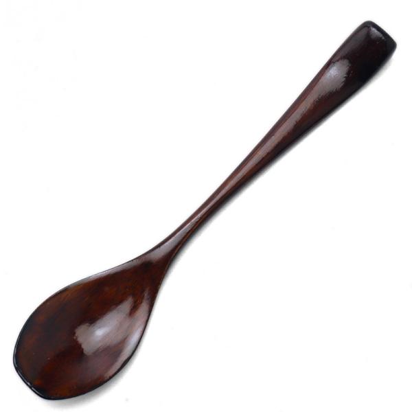 漆器：スプーン・オーバル・14cm・もくもく《カトラリー》