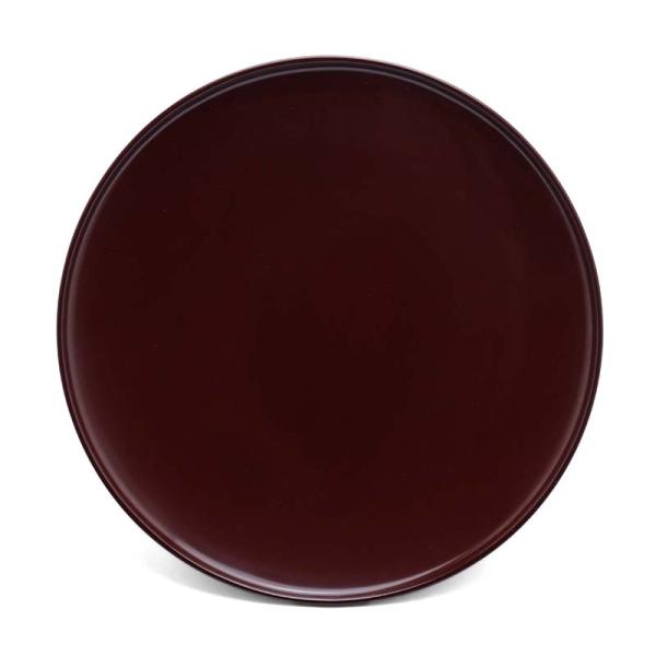 漆器・輪島塗：潤塗銘々皿・尚古堂《中皿・16.7cm》