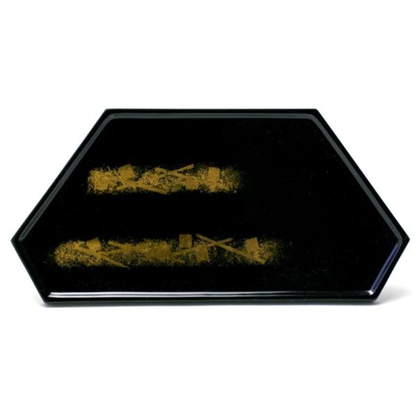 金箔袴腰型銘々皿・尚古堂