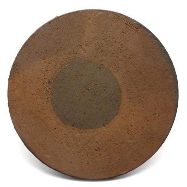 焼締め：南蛮八寸皿・川淵直樹《大皿・23.5cm》