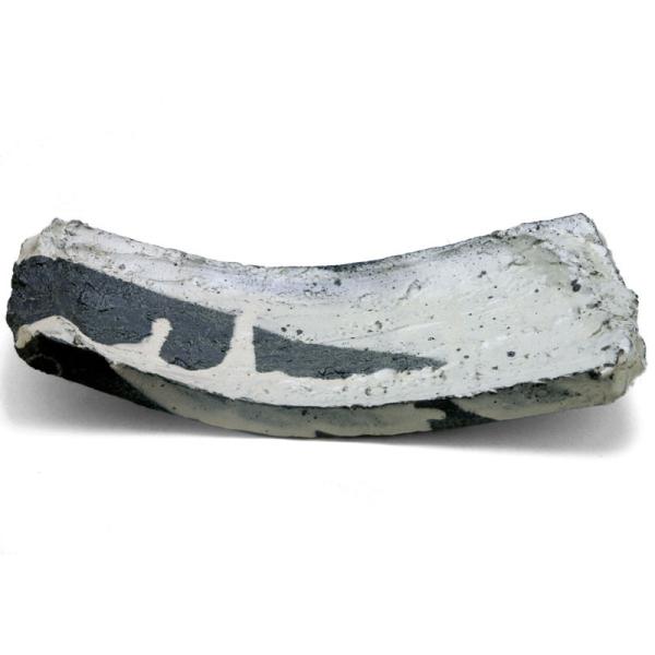 白泥流し長皿・川淵直樹《中皿・30.0cm》