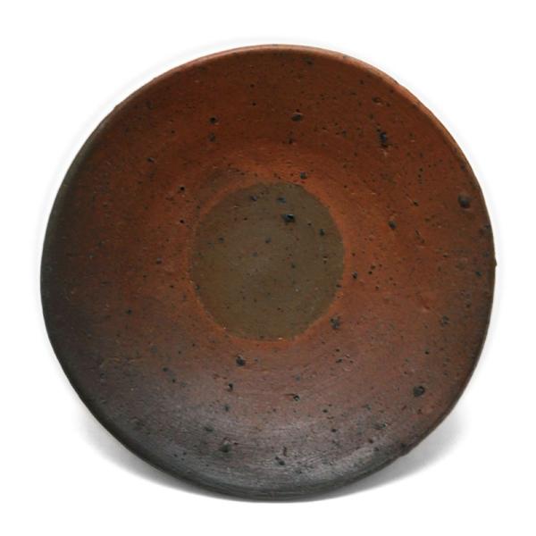 焼き締め：南蛮5寸皿・a6307・川淵直樹《小皿・14.5cm》