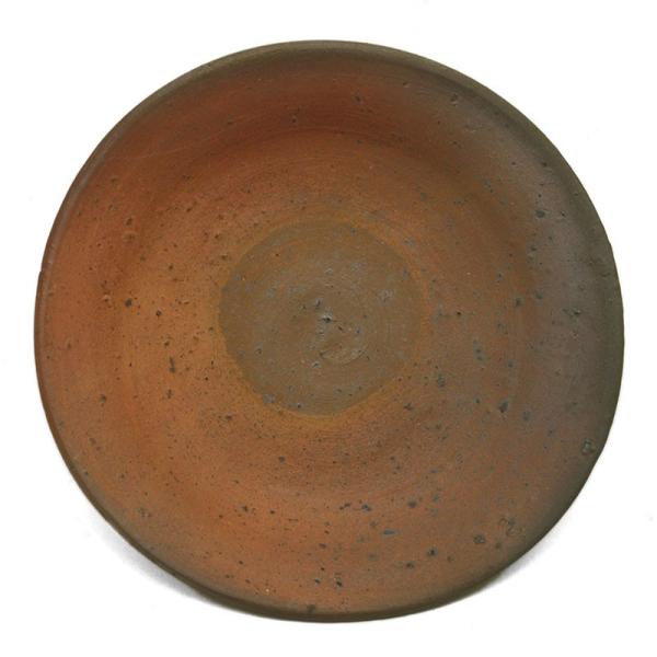 焼き締め：南蛮皿・a9401・川淵直樹《中皿・19.5cm》