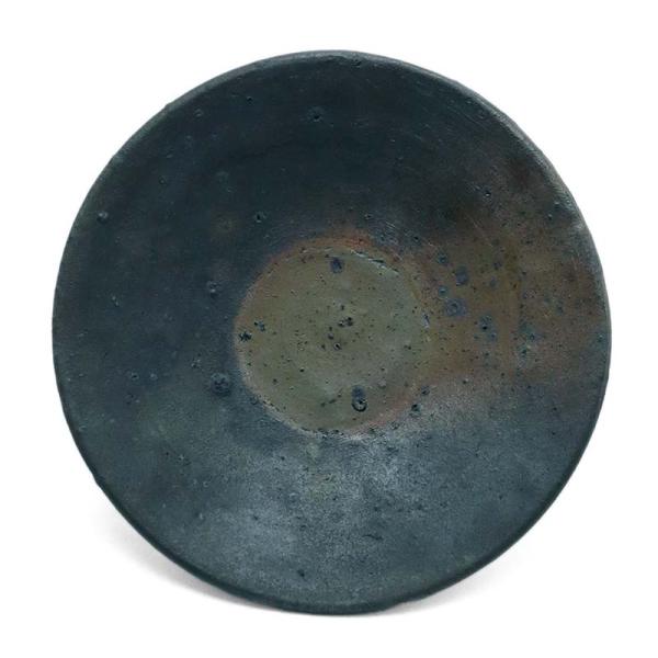 焼き締め：南蛮5寸銘々皿・a9405・川淵直樹《小皿・15.3cm》