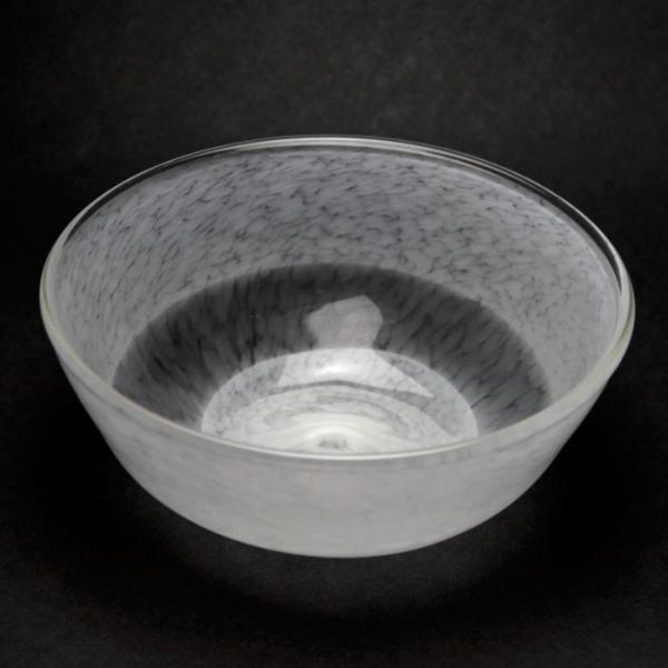 ガラス：淡雪ボール・小西晃《小鉢・16.5cm》