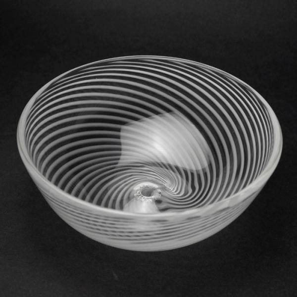 ガラス：ラインボウル・小西晃《中鉢・14.5cm》