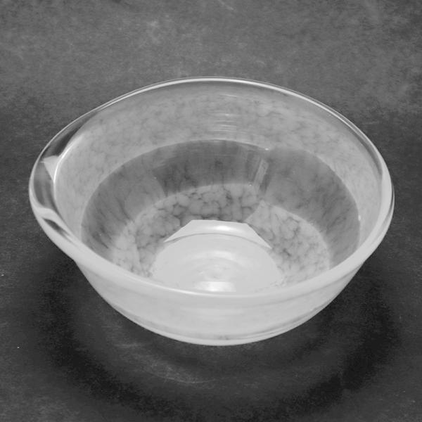 ガラス：淡雪ボール・小・小西晃《小鉢・12.0cm》