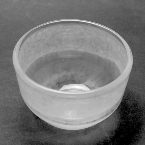 ガラス：淡雪小鉢・小西晃《小鉢・9.0cm》