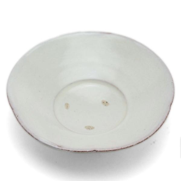 粉引輪花平向付・目つき・荒賀文成