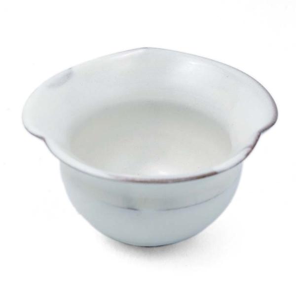 粉引輪花向付・小・荒賀文成《小鉢・10.5cm》