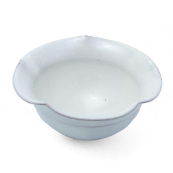 粉引輪花コンポート鉢・荒賀文成《小鉢・13.5cm》