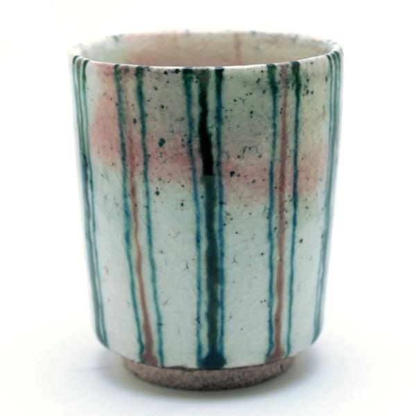 二色縞湯呑・杉本太郎《湯呑》