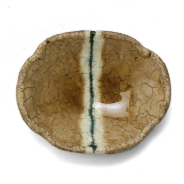 豆木瓜・黄・杉本太郎《豆皿・5.8cm》