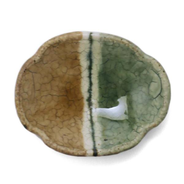 豆木瓜・黄緑・杉本太郎《豆皿・5.8cm》