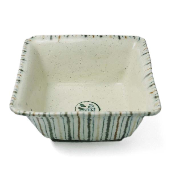 6.5寸四方鉢・縞文・杉本太郎《大鉢・19.5cm》