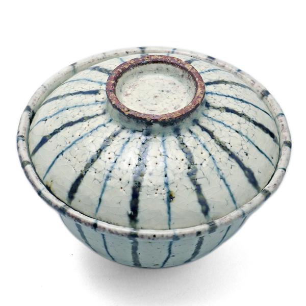 蓋付碗・紫縞・杉本太郎《丼・どんぶり・食器・麺鉢・うどん鉢・蓋物・13.3cm》