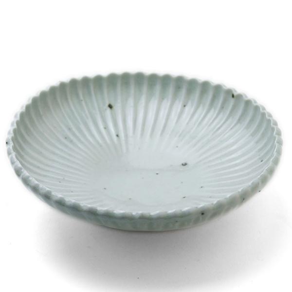 白磁：白磁6寸菊花鉢・杉本太郎《中鉢・19.0cm》