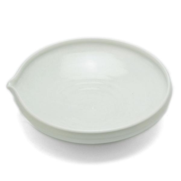 白磁：白磁7寸片口鉢・阿部春弥《片口・中鉢・21.0cm》