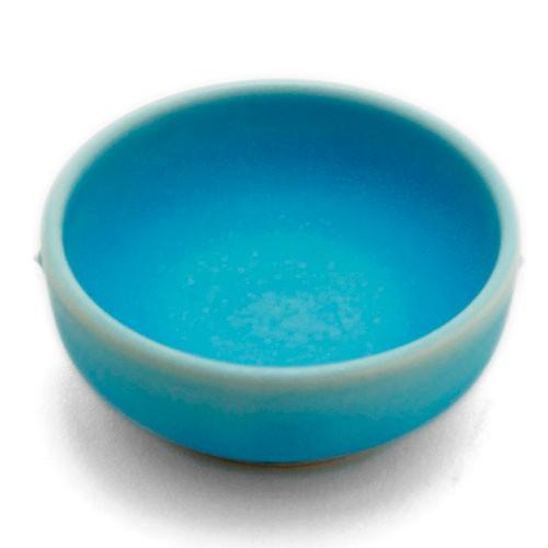 トルコ青釉小付・芦田俊之《小付・醤油入れ・薬味入れ・5.8cm》