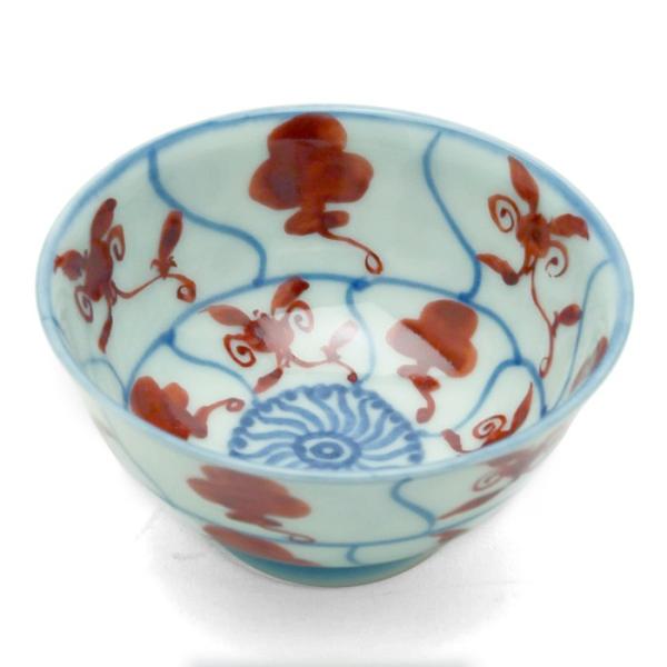 赤絵安南手汲出・土山敬司《汲出・9.5cm》