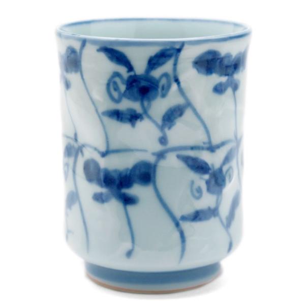 安南手扁形湯呑・土山敬司《湯呑》