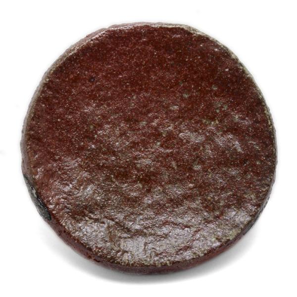 信楽焼：信楽たたき皿・細川護光《小皿・12.0cm》