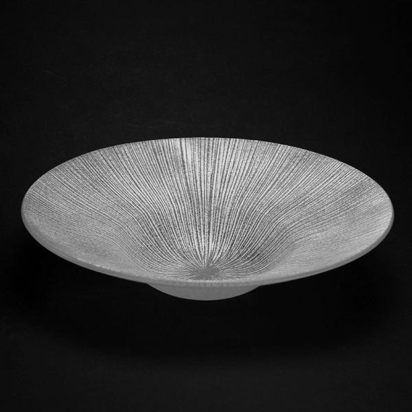 ガラス：スノウライン大鉢・d.Tam《大鉢・25.5cm》