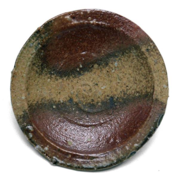 信楽焼：信楽豆皿・辻村塊《豆皿・8.5cm》