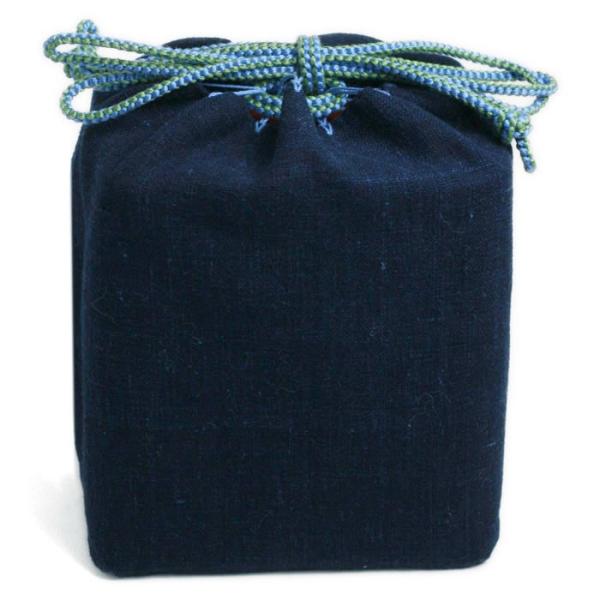 藍木綿弁当袋・割子弁当用・あさの組紐店