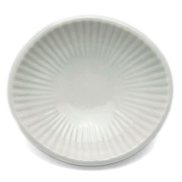 白磁：白磁楕円豆皿・阿部春弥《豆皿・8.5cm》