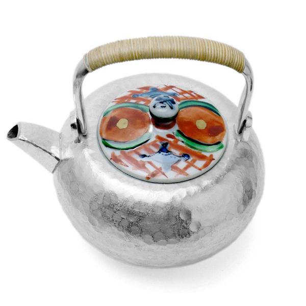 《受注制作》錫銚子・丸型・ゆり工房・正木春蔵《酒器・屠蘇器》