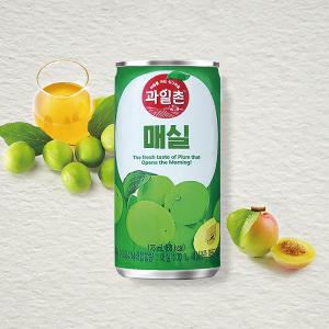 ヘテ・果物村 梅ジュース（缶）・175ml