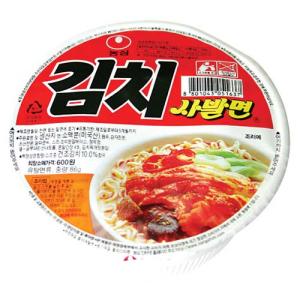農心・キムチサバル麺・86g