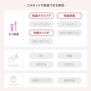女性セットC 3項目:性器クラミジア/性器淋菌...の詳細画像1