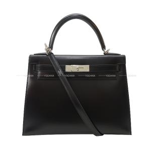 HERMES エルメス ケリー28 外縫い 黒 ...の商品画像