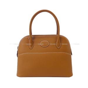 HERMES エルメス ボリード27 ゴールド エプソン シルバー金具 ショルダーバッグ Z刻印 新品同様【中古】