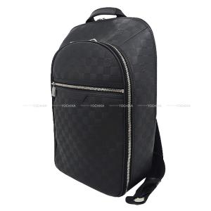 LOUIS VUITTON ルイ・ヴィトン ニュー バックパック 黒 (ブラック) ダミエアンフィニ/牛革(レザー) シルバー金具 N45287 リュック・デイパック 新品｜yochika-japan