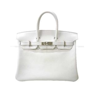 HERMES エルメス バーキン25 ニューホワ...の商品画像