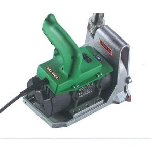 ライスター純正品　自動溝切機　グルーバー型　120V用（100V使用可）　品番108.395　本体収納ケース付　スイス製　送料無料　熱風機　溶接機（動画説明参照）