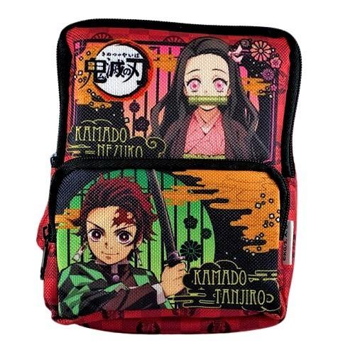 ミニリュックポーチ 鬼滅の刃 カラビナ付きミニリュック 子供 男の子 女の子 竈門炭治郎 竈門禰豆子