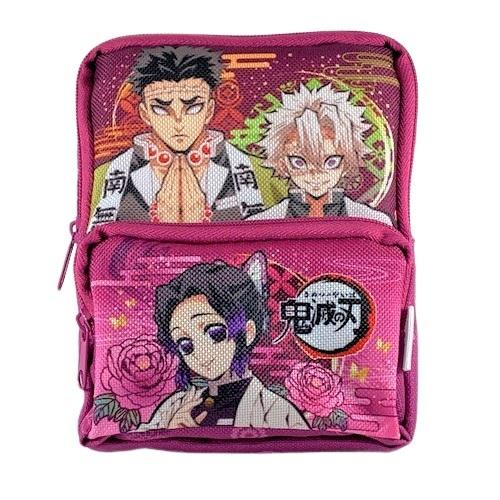 ミニリュックポーチ 鬼滅の刃 カラビナ付きミニリュック 子供 男の子 女の子 悲鳴嶼行冥 不死川実弥...