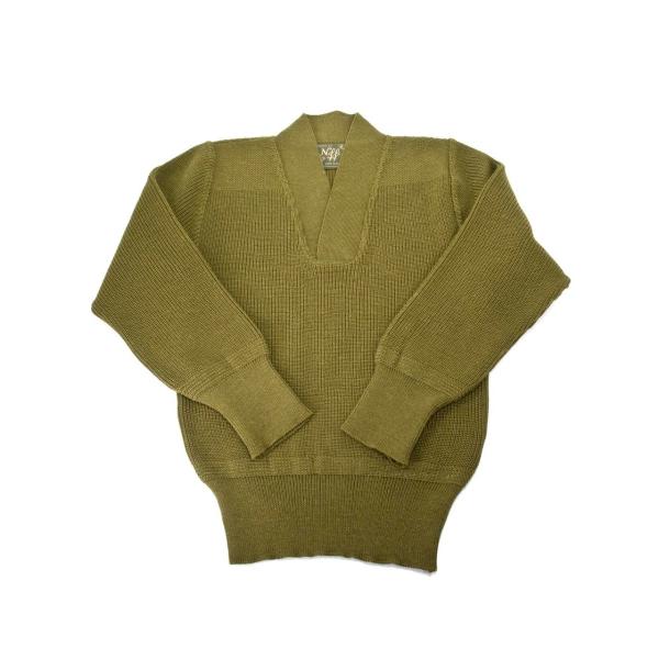 COMMANDO Niffi 41015 Olive エンジニアセーター A-1 Type
