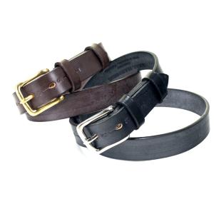 REAL HARNESS Stirrup Saddlery Leather Belt リアルハーネス サドルレザー 一枚革ベルト 28mm｜yofuku