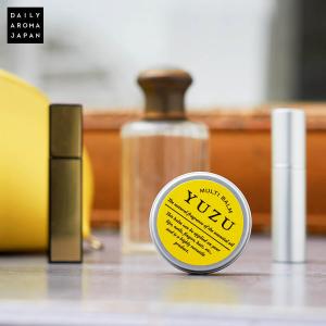 デイリーアロマジャパン 高知県産 YUZU マルチバーム リップ＆ネイル 8g DAILY AROMA JAPAN｜yoga-pi