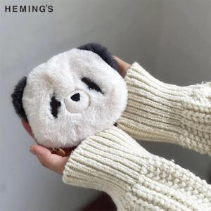 ヘミングス ハンドウォーマー パンダウォーマーS PANDA COLLECTION パンダ グッズ カイロ レンジ 繰り返し レンジ で 温める カイロ かわいい おしゃれ